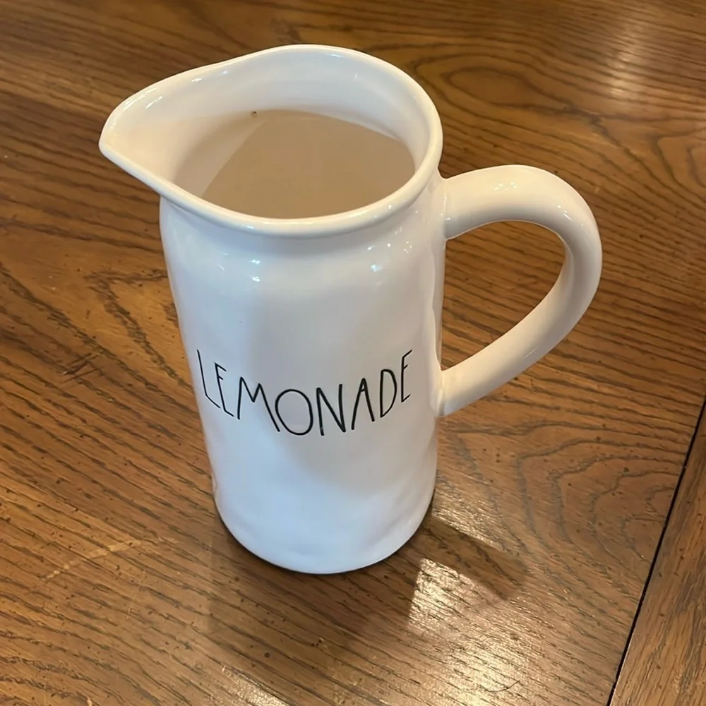 Rae Dunn LEMONADE Ceramic Pitcher